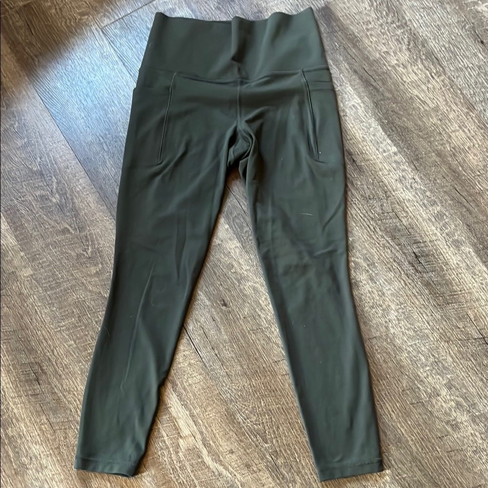 Athleta Olive Green Capris
